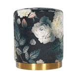 Opal Velvet Ottoman by TOV Furniture at Eve Furniture