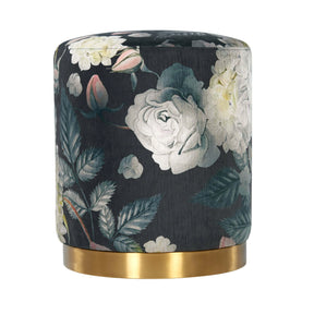 Opal Velvet Ottoman by TOV Furniture at Eve Furniture