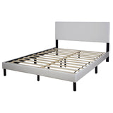 Opal White Queen Platform Bed by Happy Homes at Eve Furniture
