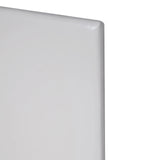 Opal White Full Platform Bed by Happy Homes at Eve Furniture