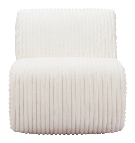 Opam White Accent Chair by Zuomod at Eve Furniture