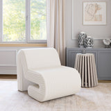 Opam White Accent Chair by Zuomod at Eve Furniture