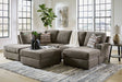 O'Phannon Putty 2-Piece Left Arm Facing Chaise Sectional by Ashley at Eve Furniture