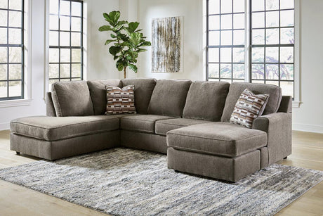O'Phannon Putty 2-Piece Left Arm Facing Chaise Sectional by Ashley at Eve Furniture