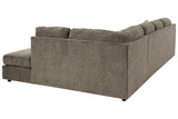 O'Phannon Putty 2-Piece Right Arm Facing Chaise Sectional by Ashley at Eve Furniture