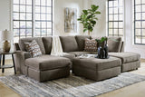O'Phannon Putty 2-Piece Right Arm Facing Chaise Sectional by Ashley at Eve Furniture