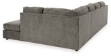 O'Phannon Putty 2-Piece Sectional with Ottoman by Ashley at Eve Furniture