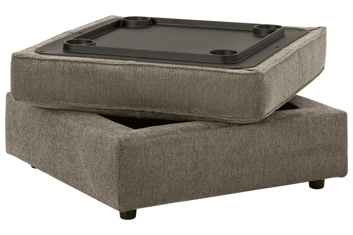 O'Phannon Putty Ottoman With Storage by Ashley at Eve Furniture