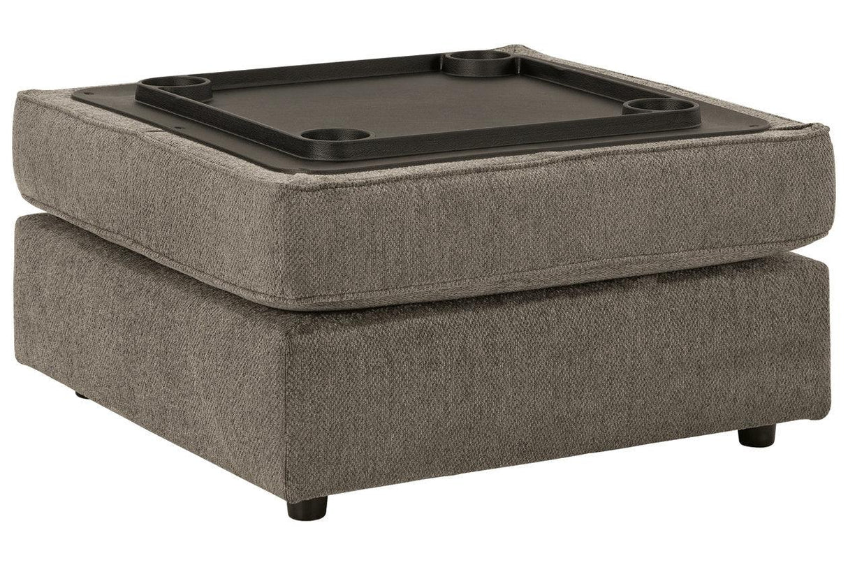 O'Phannon Putty Ottoman With Storage by Ashley at Eve Furniture