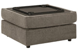 O'Phannon Putty Ottoman With Storage by Ashley at Eve Furniture