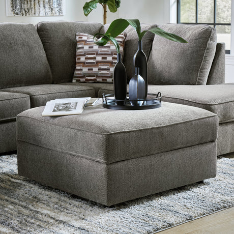 O'Phannon Putty 2-Piece Sectional with Ottoman by Ashley at Eve Furniture