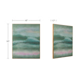 Ophelia Multicolor Framed Painting by Moe's Home at Eve Furniture