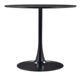 Opus Black Dining Table by Zuomod at Eve Furniture
