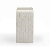 Opus Cream Capiz Shell Console Table by TOV Furniture at Eve Furniture