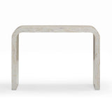Opus Cream Capiz Shell Console Table by TOV Furniture at Eve Furniture