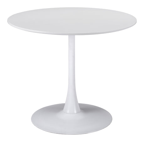 Opus White Dining Table by Zuomod at Eve Furniture
