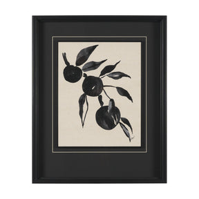 Orange Tree by Cristina Bartl Villa Hand-Embellished Textured Framed Artwork Matted under Glass by Mercana at Eve Furniture