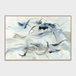 Orb White Painting Art 72x48 by Buddy Whitlock by Classic Home at Eve Furniture