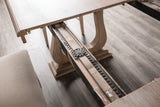 Orbetello Distressed Natural Dining Table Only by Furniture of America at Eve Furniture