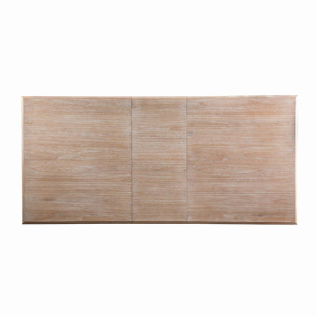 Orbetello Distressed Natural Dining Table Only by Furniture of America at Eve Furniture
