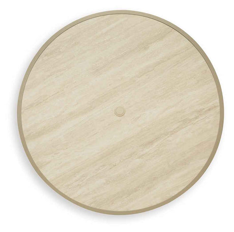Orchard Beach Beige Outdoor Dining Table by Ashley at Eve Furniture