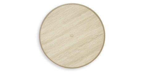 Orchard Beach Beige Outdoor Dining Table by Ashley at Eve Furniture