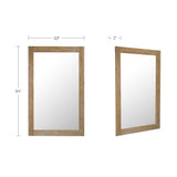 Orchard Natural Reclaimed Wood Floor Mirror by MOES at Eve Furniture