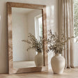 Orchard Natural Reclaimed Wood Floor Mirror by Moe's Home at Eve Furniture