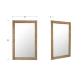 Orchard Natural Reclaimed Wood Floor Mirror by Moe's Home at Eve Furniture