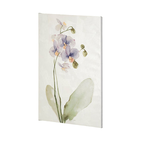 Orchid I by Gabrielle Campbell a Hand Embellished Textured Canvas by Mercana at Eve Furniture