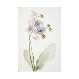 Orchid I by Gabrielle Campbell a Hand Embellished Textured Canvas by Mercana at Eve Furniture