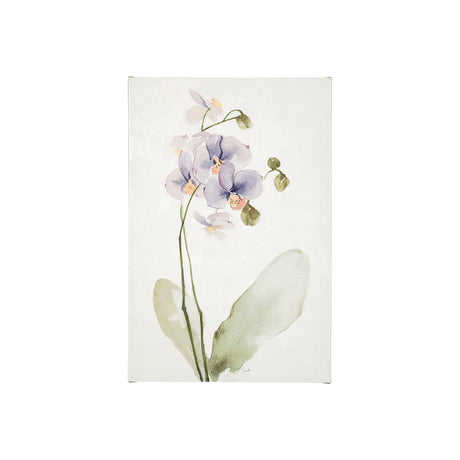 Orchid I by Gabrielle Campbell a Hand Embellished Textured Canvas by Mercana at Eve Furniture
