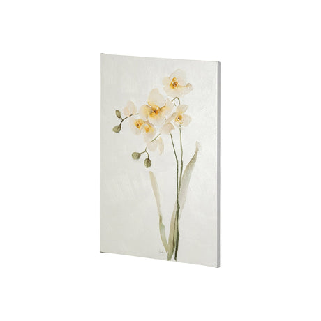 Orchid II by Gabrielle Campbell a Hand Embellished Textured Canvas by Mercana at Eve Furniture