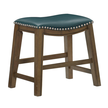 Ordway Green/Brown Dining Stool, Green by Homelegance at Eve Furniture