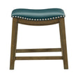 Ordway Green/Brown Dining Stool, Green by Homelegance at Eve Furniture