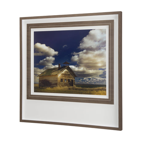 Oregon Farm by Chad Mackay a Framed Art Print Matted under Glass by Mercana at Eve Furniture