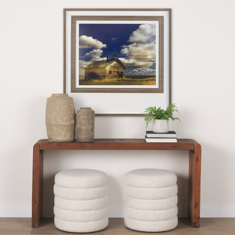Oregon Farm by Chad Mackay a Framed Art Print Matted under Glass by Mercana at Eve Furniture