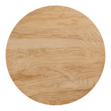 Oregon Round Coffee Table - Blonde by Moe's Home at Eve Furniture