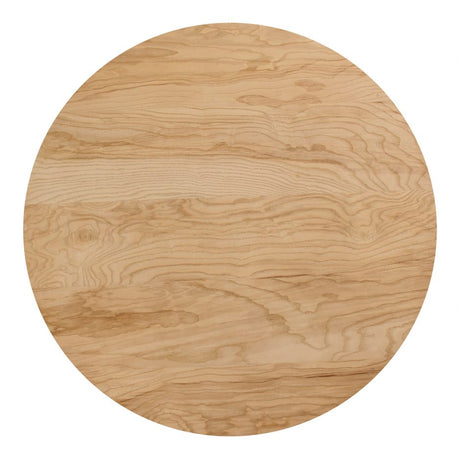 Oregon Round Coffee Table - Blonde by Moe's Home at Eve Furniture