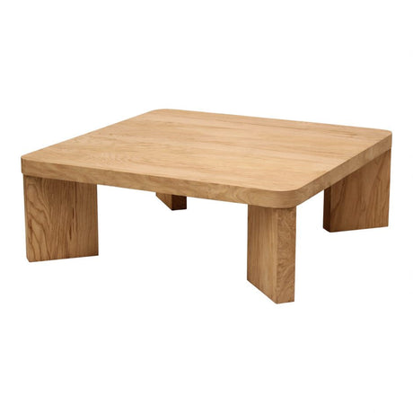Oregon Square Coffee Table - Blonde by Moe's Home at Eve Furniture