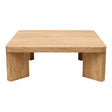 Oregon Square Coffee Table - Blonde by Moe's Home at Eve Furniture