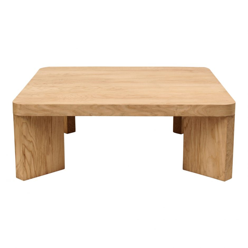 Oregon Square Coffee Table - Blonde by Moe's Home at Eve Furniture
