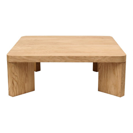 Oregon Square Coffee Table - Blonde by Moe's Home at Eve Furniture