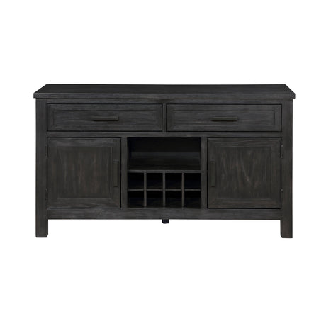 Orem Antique Black Dining Server by Homelegance at Eve Furniture