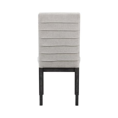 Orem Gray/Black Dining Side Chair, Set of 2 by Homelegance at Eve Furniture