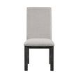 Orem Gray/Black Dining Side Chair, Set of 2 by Homelegance at Eve Furniture
