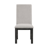 Orem Gray/Black Dining Side Chair, Set of 2 by Homelegance at Eve Furniture