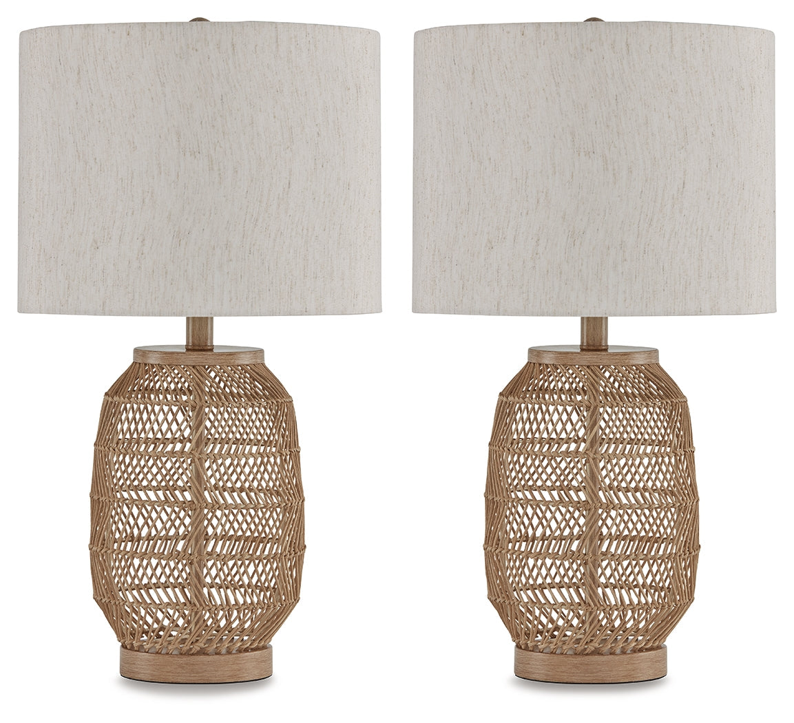 Orenman Light Brown Table Lamp