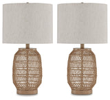 Orenman Light Brown Table Lamp