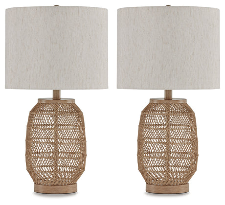 Orenman Light Brown Table Lamp